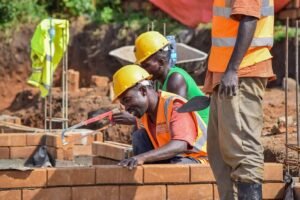Masons at work